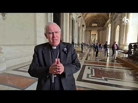 2025-05-14 Mensaje Mons Saiz Vaticano-Cachorro