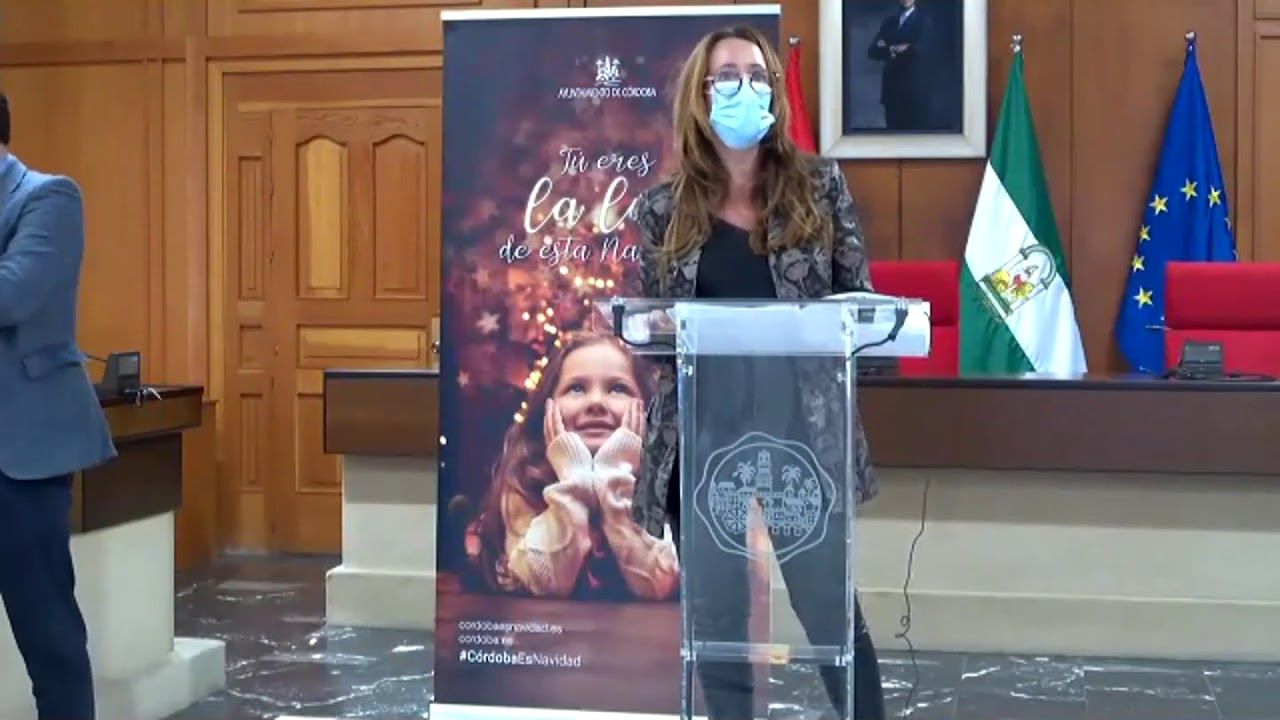 Rueda de prensa Presentación Navidad Córdoba 2020 2021