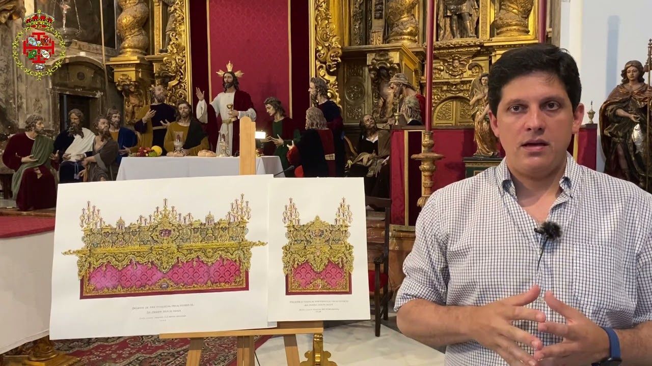 Entrevista a Fernando Aguado y Oscar Caballero diseñadores  futuro  Paso de Misterio Sagrada Cena
