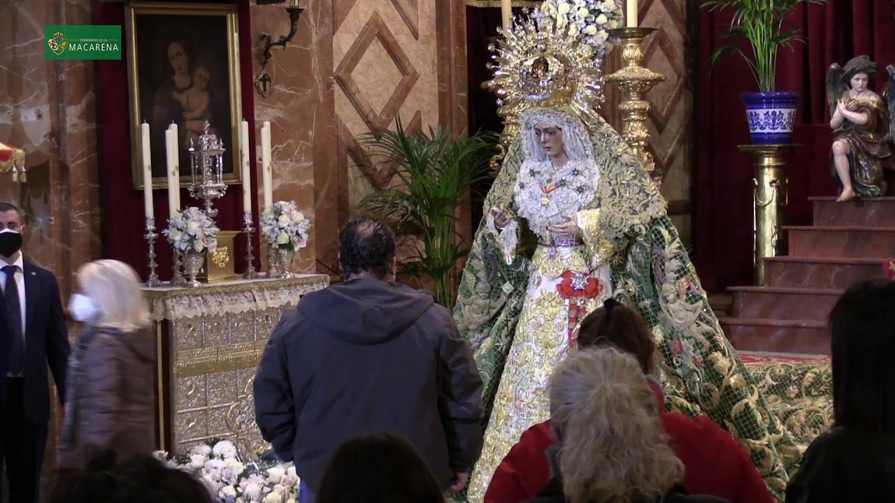 Acto reverencial a la Virgen de la Esperanza - Hermandad de la Macarena