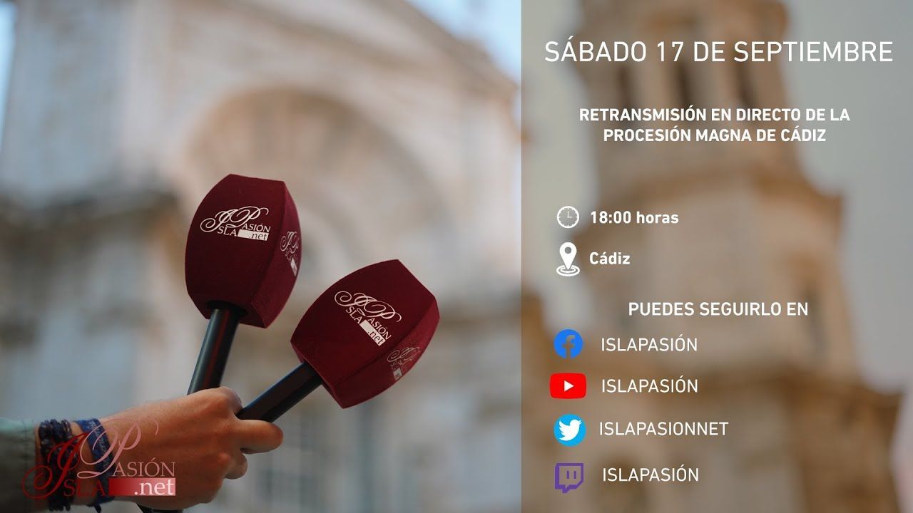 DIRECTO | Procesión Magna de Cádiz | 2022 | #MagnaCadiz