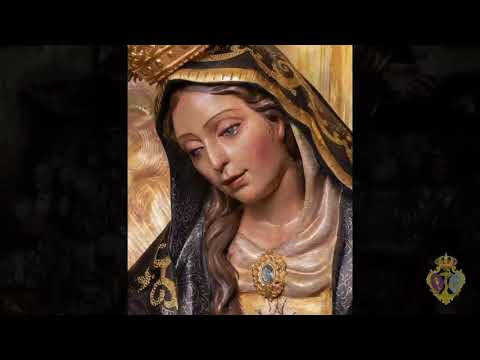 Así es el medallón del altar del Cristo de las Tres Caídas
