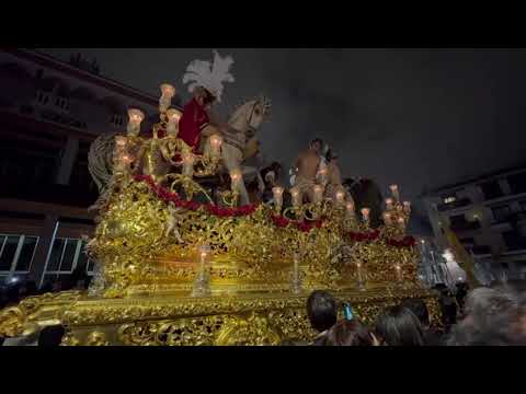 El espectacular momento de Humildad y Paciencia en Capitulares. Miércoles Santo 2025.
