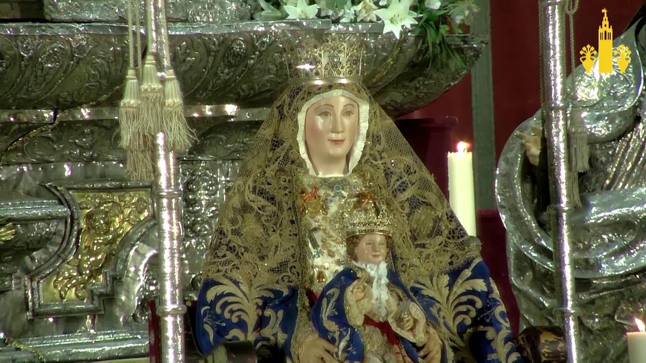Novena a nuestra Señora De Los Reyes. Preside D. José Ángel Saiz Meneses Arzobispo De Sevilla.