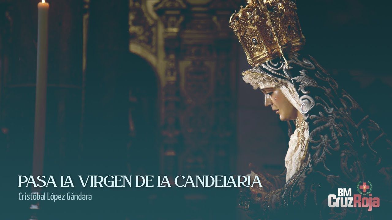 "Pasa la Virgen de la Candelaria" Cristóbal López Gándara - Estreno 2021 | Banda de Música Cruz Roja