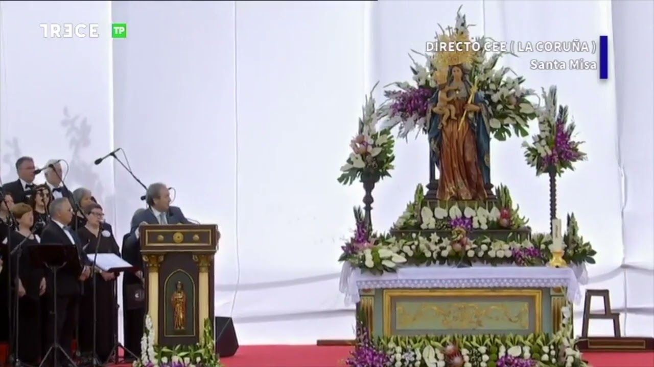 La Macarena, madrina de la Coronación Canónica de Nosa Señora da Xunqueira