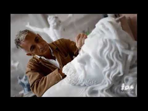 CRISTO CONCILIADOR PARA LA PAZ EN ORIENTE MEDIO. ESCULTOR MARCO AUGUSTO DUEÑAS. #libanon #vaticano