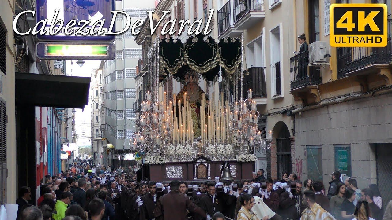 VIRGEN DE DOLORES Y ESPERANZA C/VENDEJA SEMANA SANTA MÁLAGA 2017