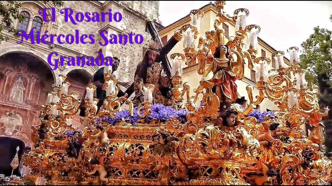 Salida Jesús de las Tres Caídas y Nuestra Señora del Rosario (Granada) 17/04/2019