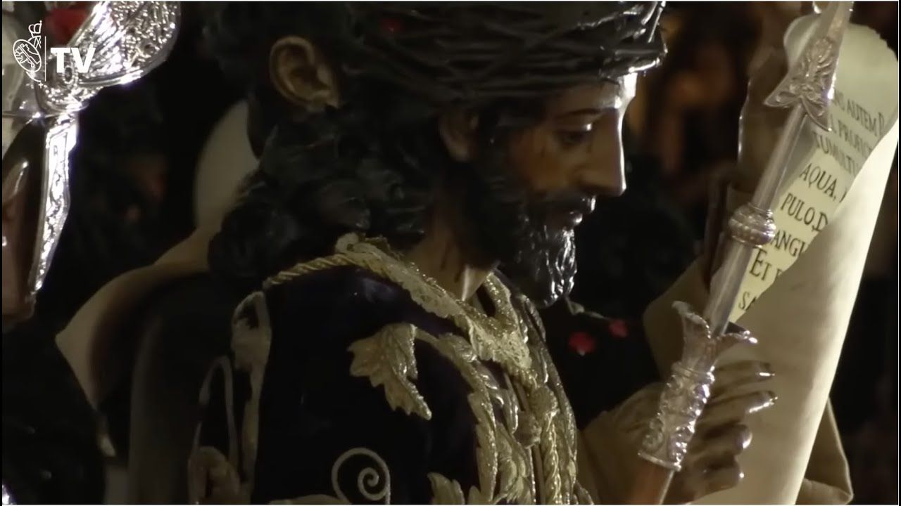 Entrada del Señor de la Sentencia tras el Santo Entierro Grande