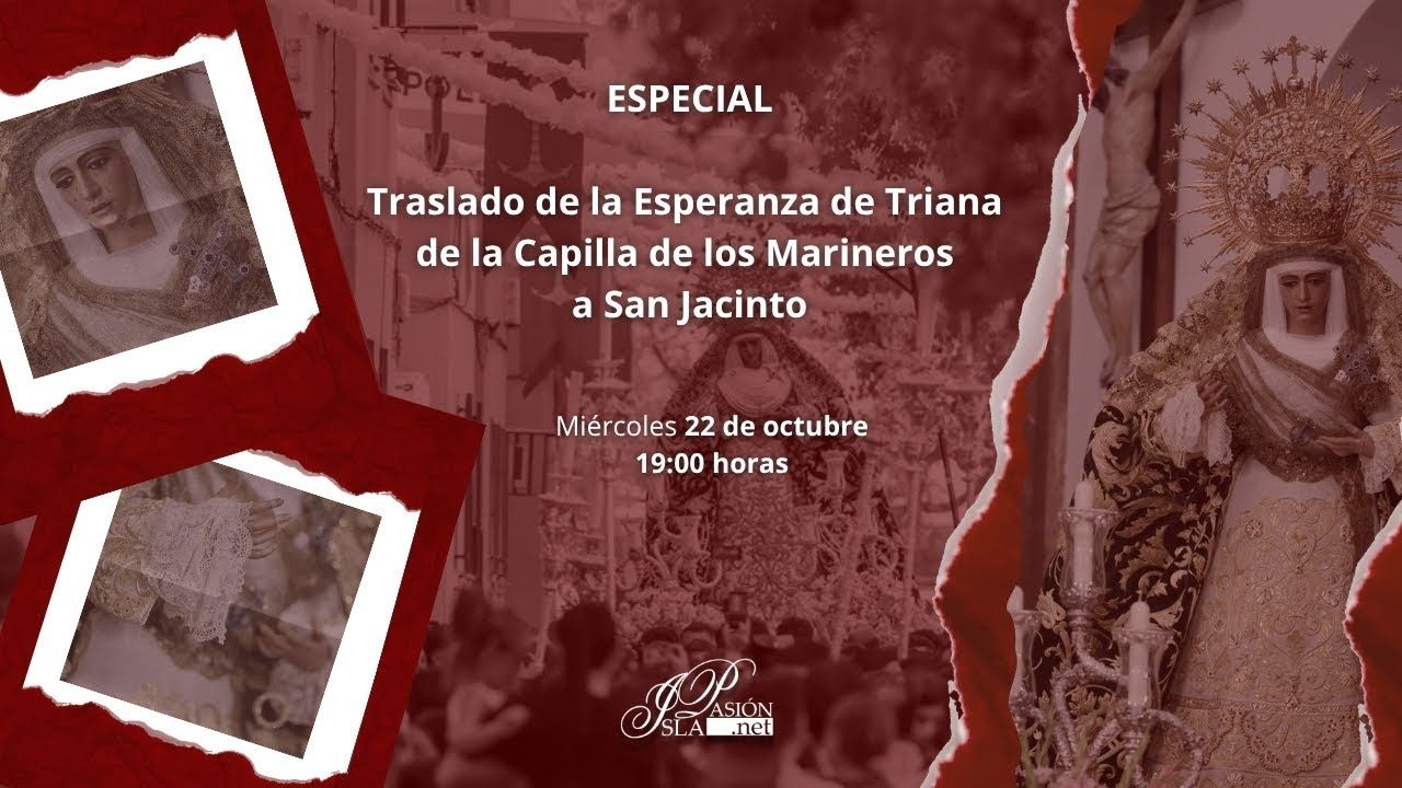 #DIRECTO |  Traslado de la Esperanza de Triana a San Jacinto | Sevilla | 2025