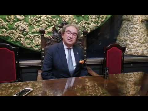 José Antonio Fernández Cabrero habla tras ser reelegido hermano mayor de la Macarena