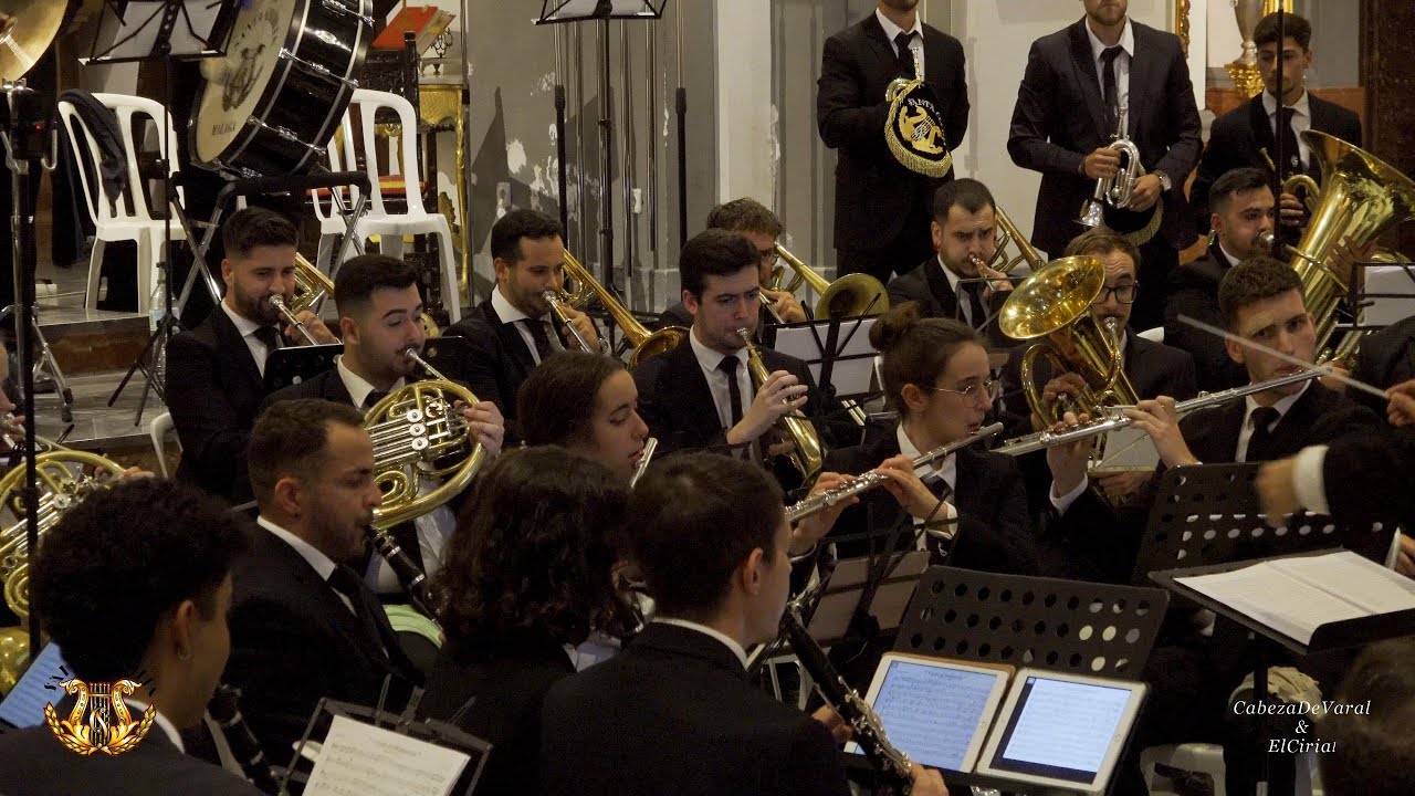 PRESENTACION DE LA BANDA DE MUSICA SANTA CECILIA MALAGA 2022 4K