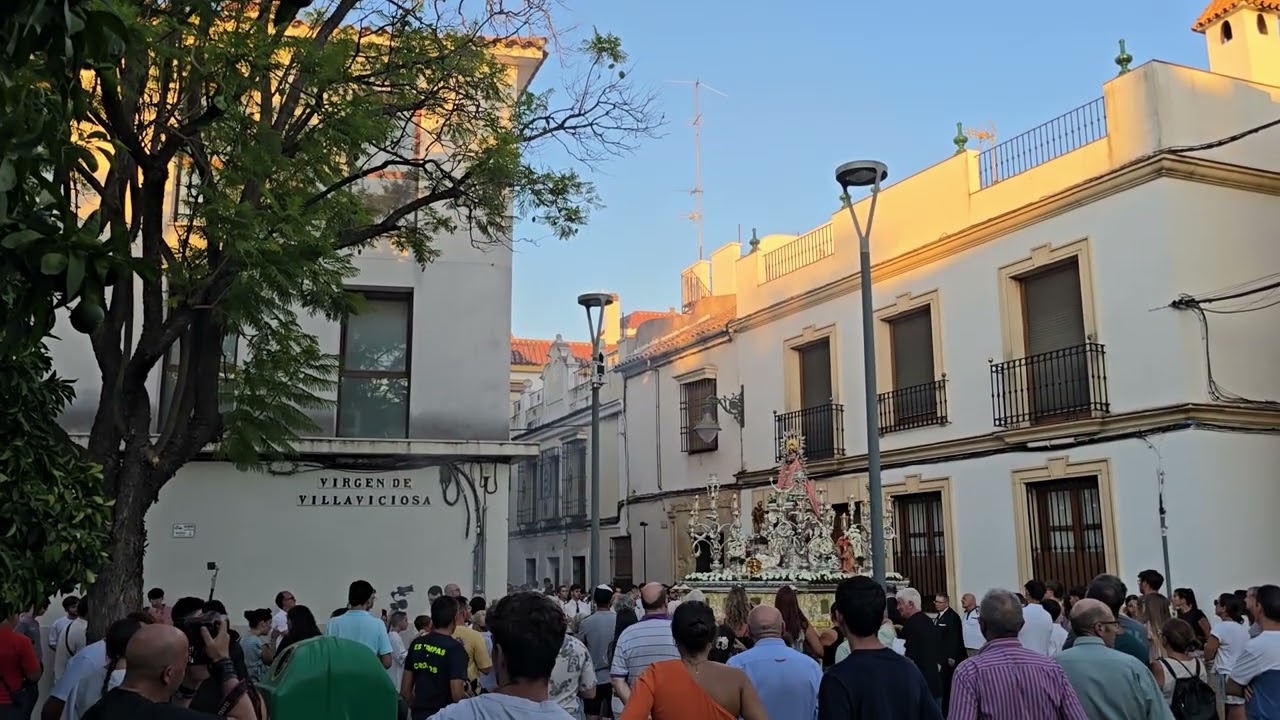 La Virgen de Villaviciosa a los sones de la Banda de la Esperanza. Córdoba 2026