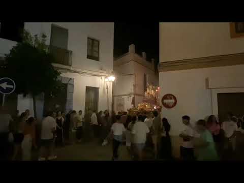 Solo de la Agrupación Musical Santo Ángel Custodio de Rute en la procesión de San Lorenzo