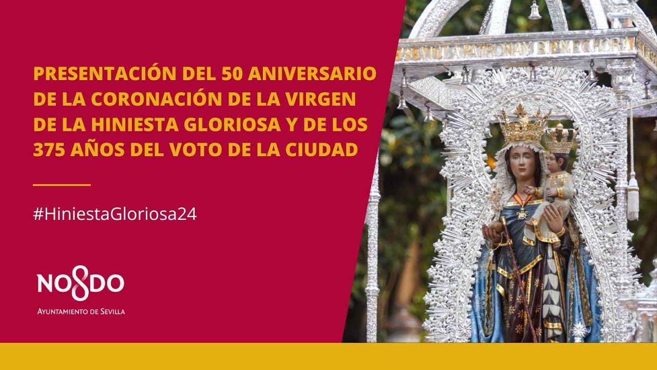 Presentación del 50 aniversario de la Coronación de la Hiniesta Gloriosa y 375 aniversario del Voto