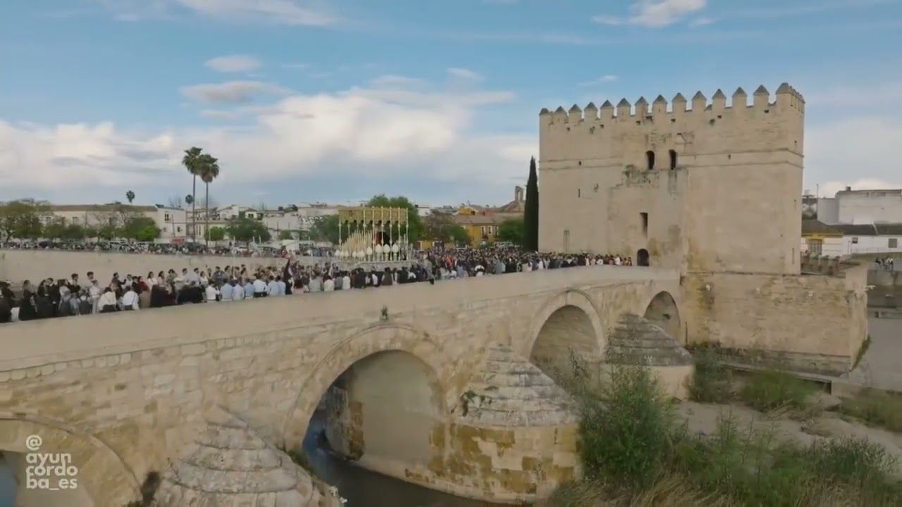 Así se ve la Semana Santa de Córdoba a vista de dron