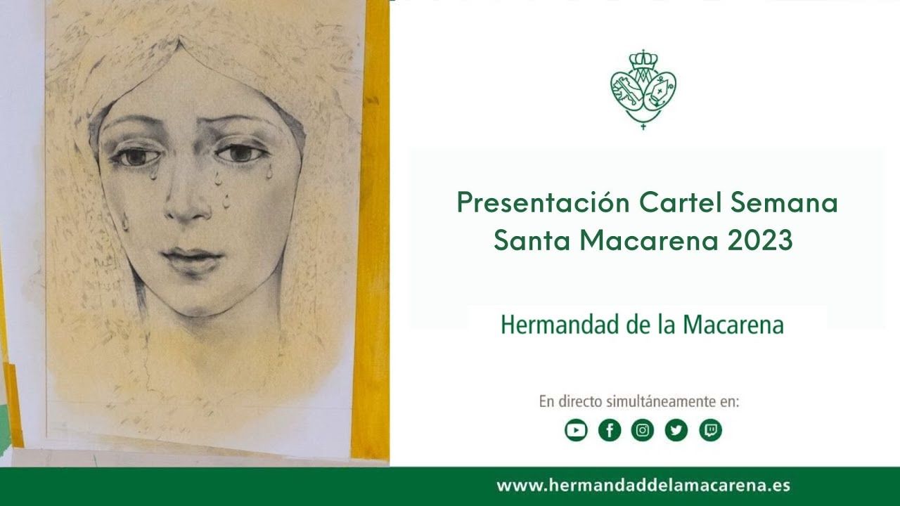 Presentación Cartel Semana Santa Macarena 2023 - Hermandad de la Macarena