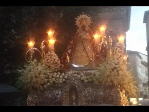 Virgen del Martirio de Ugíjar en la Magna Mariana de Granada.