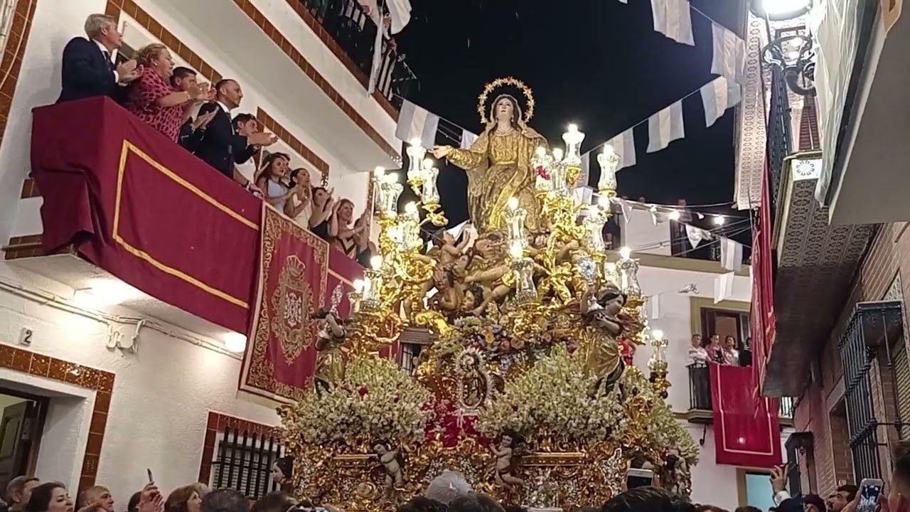 Procesión de la Asunción Gloriosa de Cantillana, 2022.