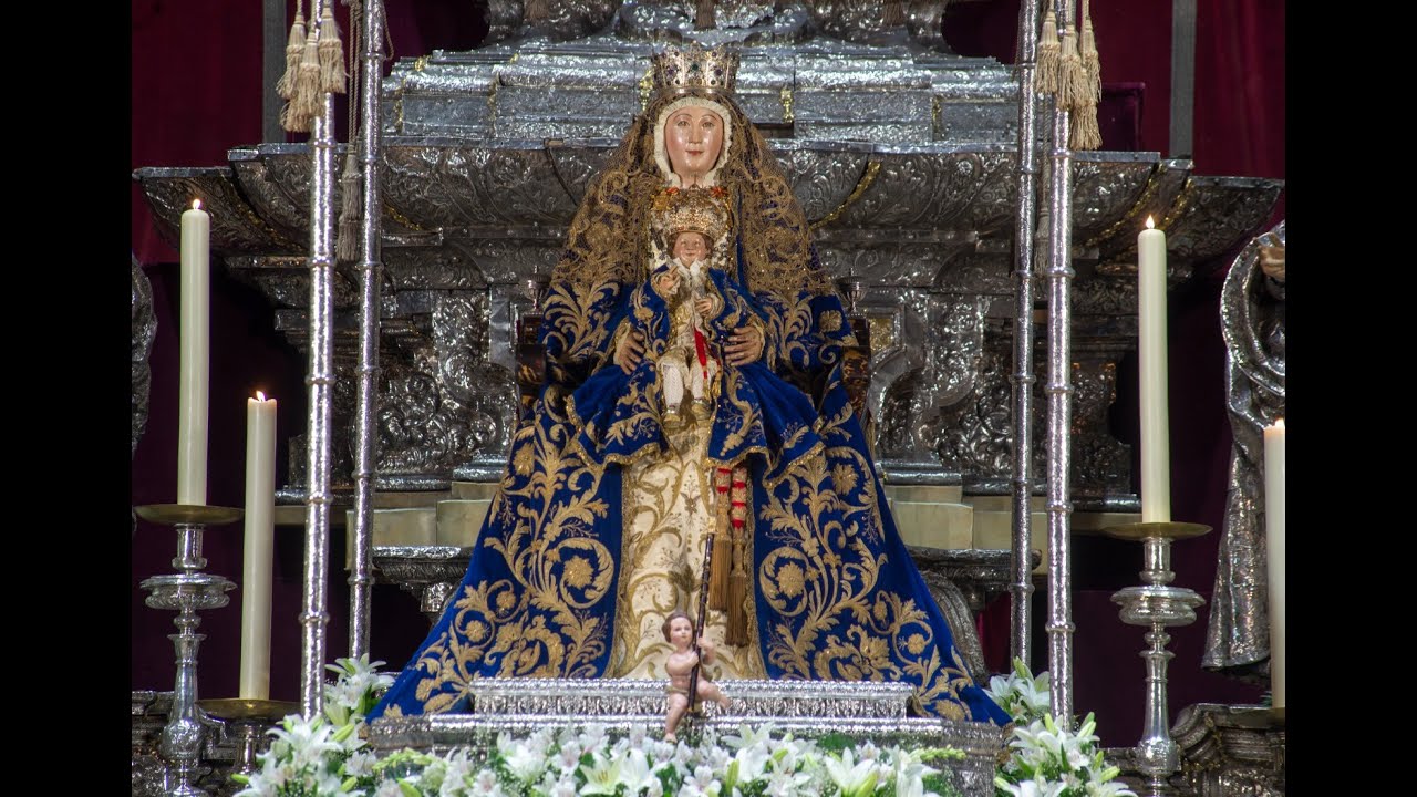 FUNCIÓN SOLEMNE PRESIDIDA POR LA VIRGEN DE LOS REYES EN EL ALTAR MAYOR