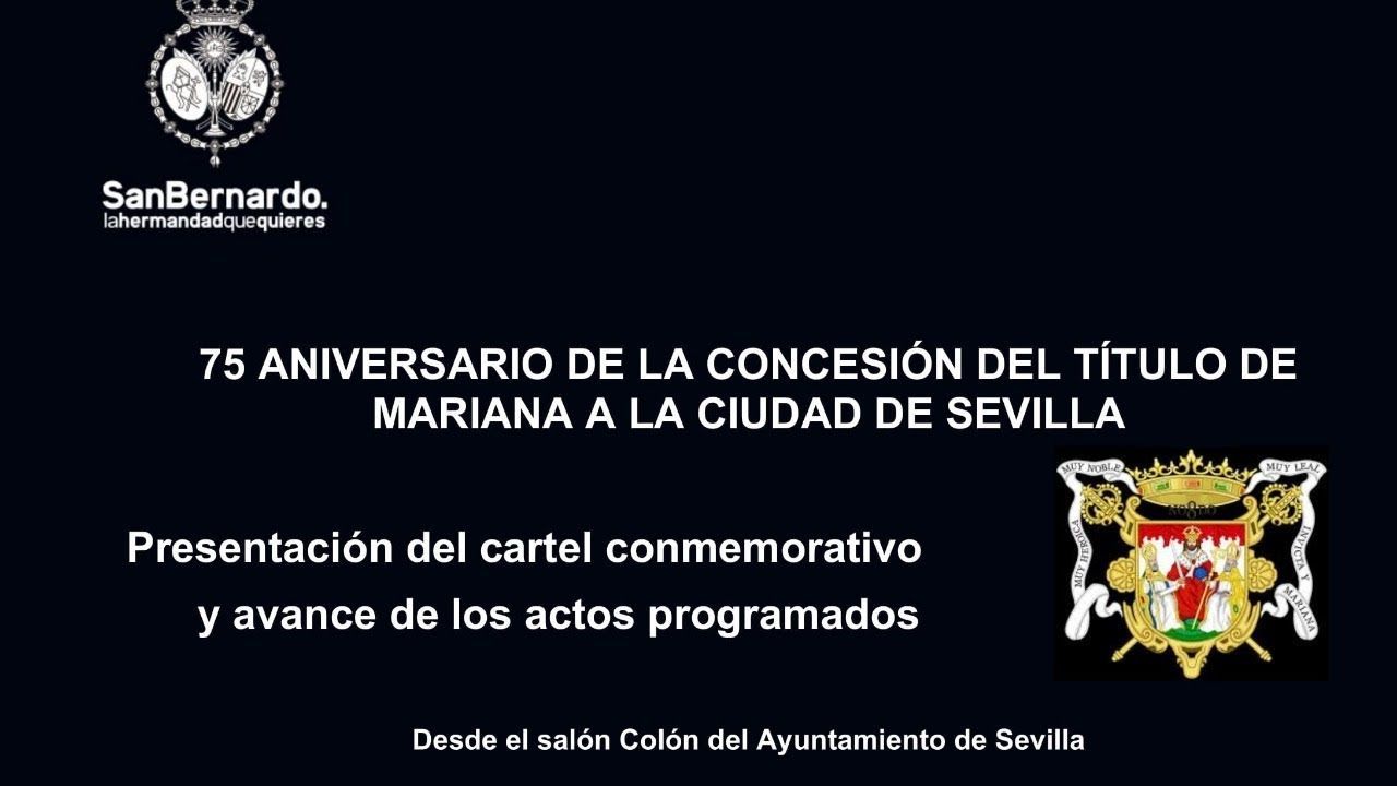 Presentación del cartel conmemorativo y avance de los actos programados