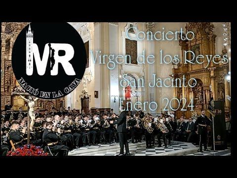 Concierto armónico de la Agrupación Musical Virgen de los Reyes en la Iglesia de San Jacinto 19-1-24