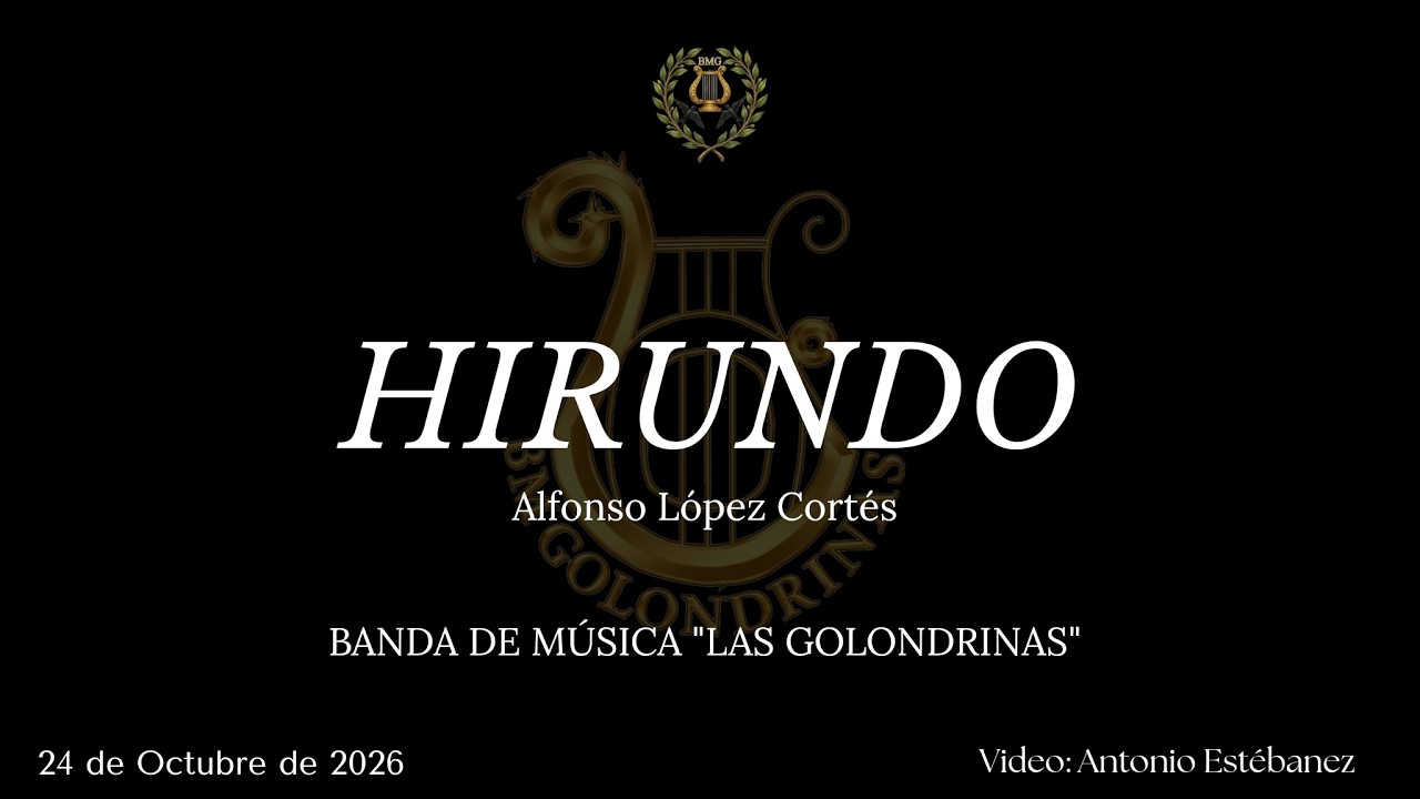 HIRUNDO. CONCIERTO XX ANIVERSARIO BM LAS GOLONDRINAS. 