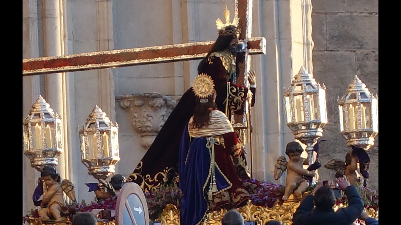 PROCESION EXTRAORDINARIA VIRGEN ROSARIO Y EL NAZARENO, SALIDA CATEDRAL EN CADIZ 08 12 21