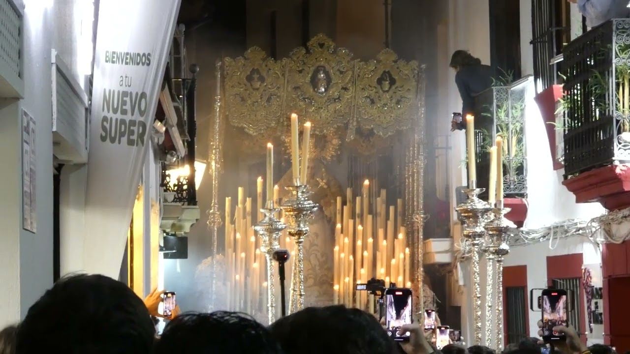 EXTRAORDINARIA CANDELARIA CÓRDOBA 2025. Paso por Deanes con 'Virgen del Valle' de Gómez Zarzuela