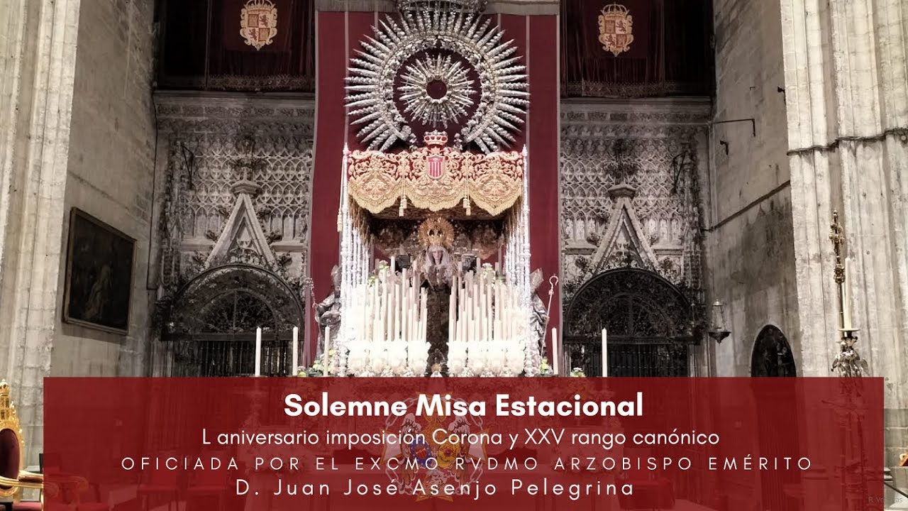 Solemne Misa Estacional de aniversario de Coronación