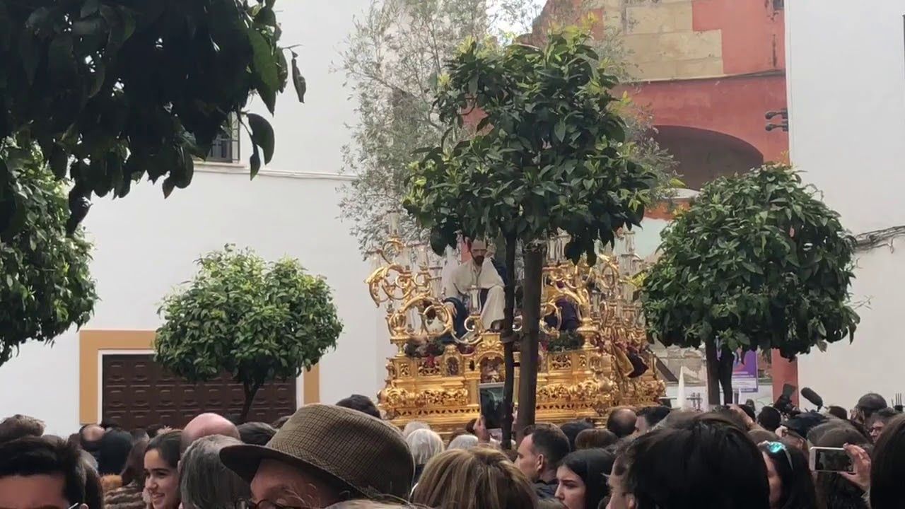 Hermandad del huerto paso por el compás San Francisco Semana Santa 2018