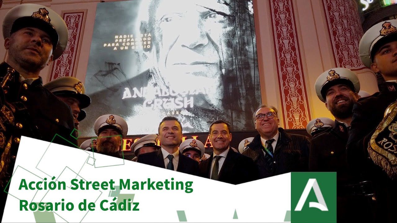 Acción Street Marketing Rosario de Cádiz