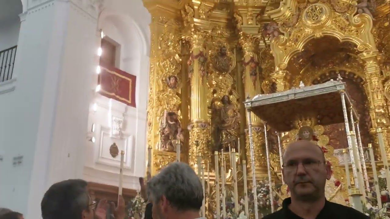 Así ha sido la presentación de la Hermandad de Córdoba ante la Virgen del Rocío 2022