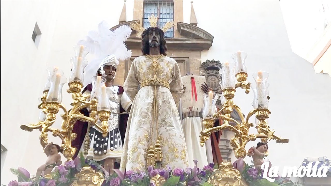 Jesús de la Sentencia. Salida a Plaza de las Canastas. Traslados de la Magna.