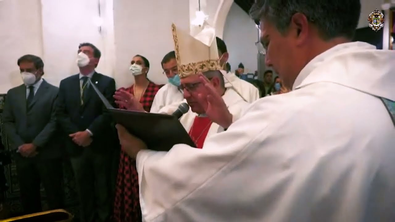 BENDICIÓN NUEVAS ANDAS PROCESIONALES | Palabras del Presidente de la Hermandad Matriz