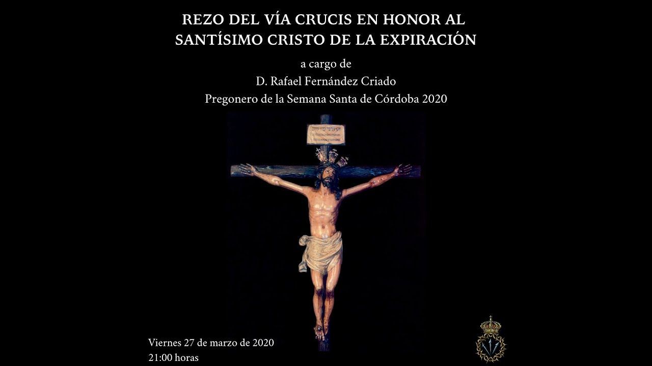 Vía Crucis en honor al Santísimo Cristo de la Expiración 2020