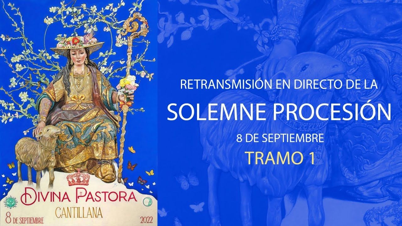 Salida Procesional de la Divina Pastora de Cantillana