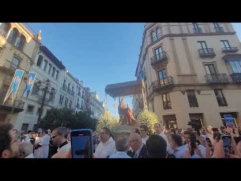 La Virgen de Los Reyes en su procesión de 2024(1)