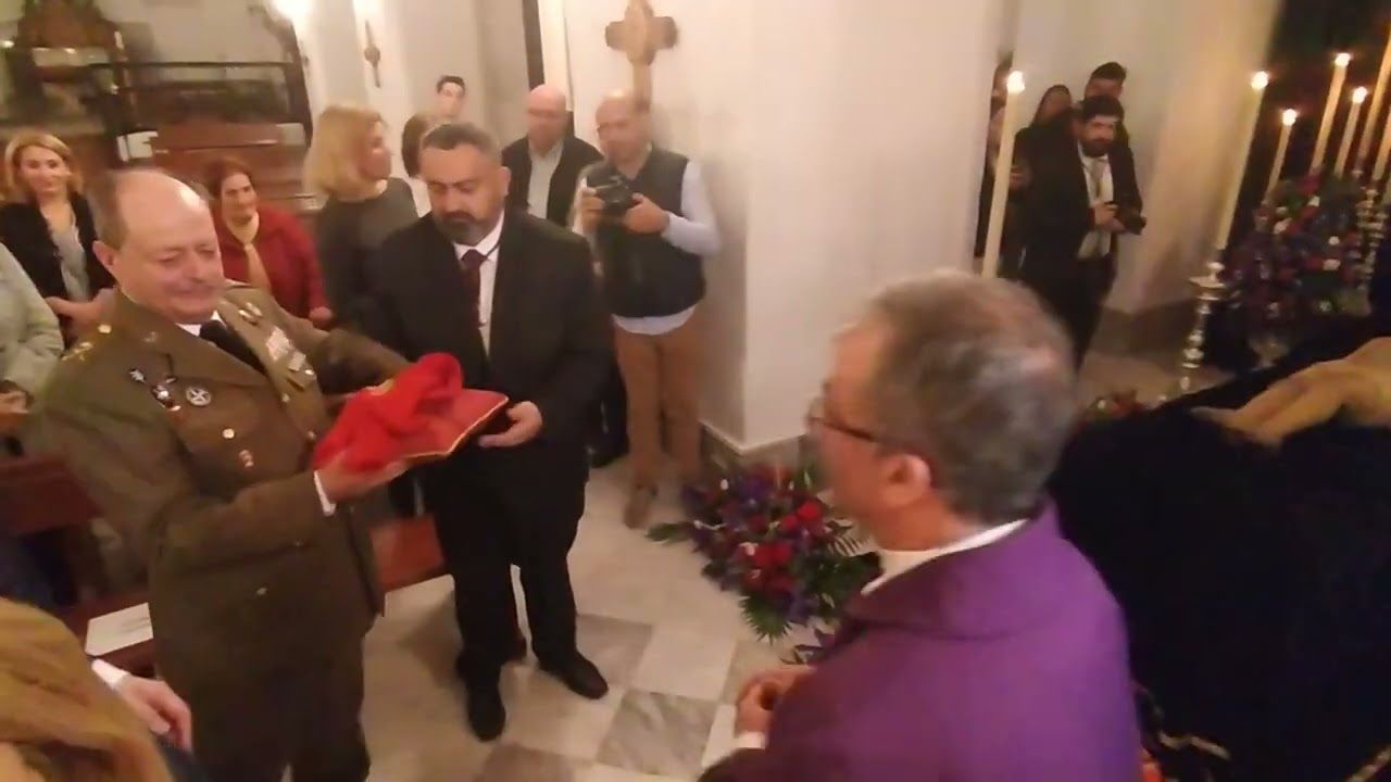 Imposición Fajín de General a la Virgen de los Dolores. Motril 2023