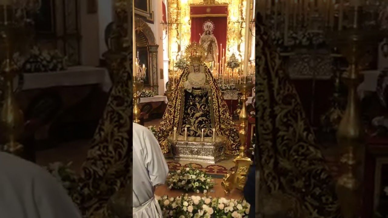 Bendición manto de salida Gracia y Amparo Sentencia