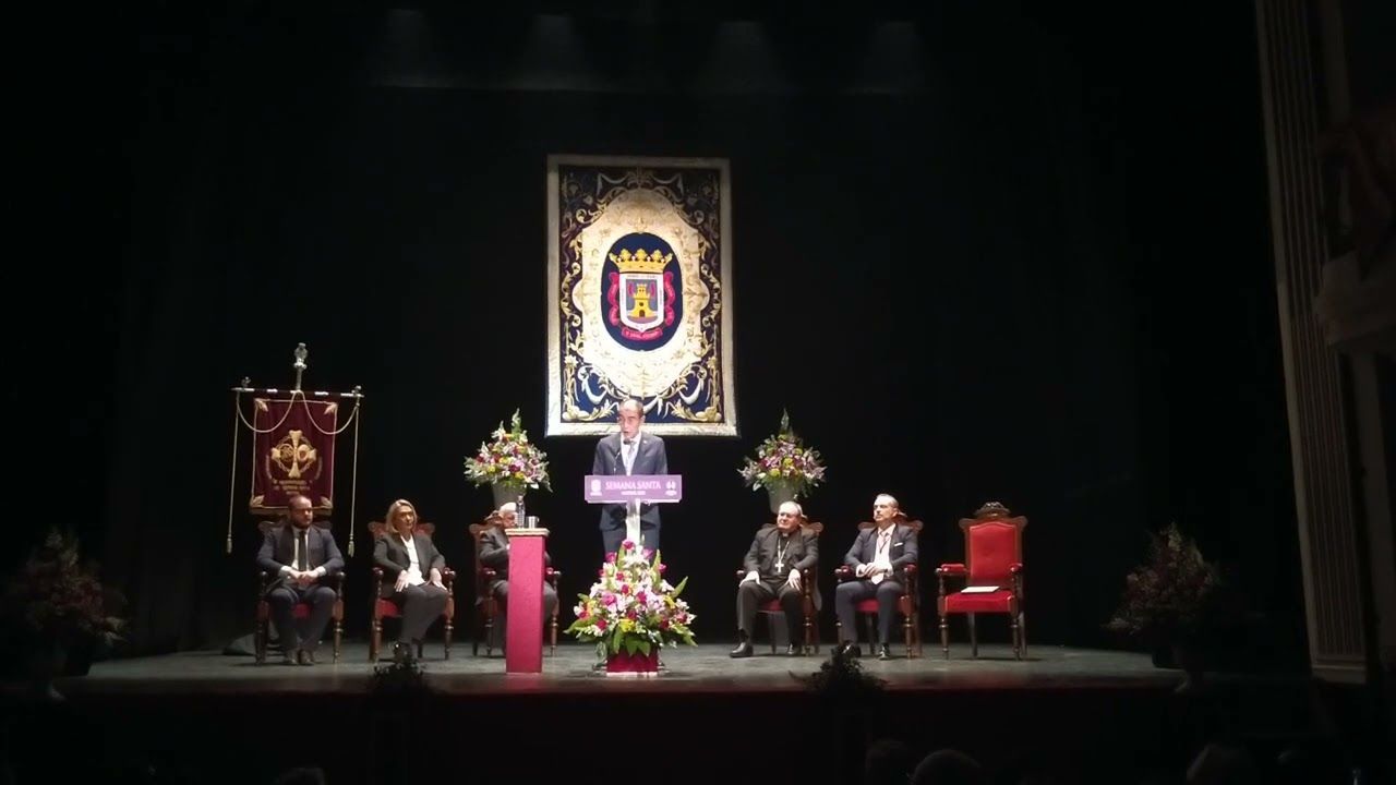 PREGÓN DE LA SEMANA SANTA MOTRIL 2023. PREGONERO JESÚS POSADAS CHINCHILLA.