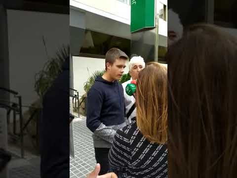 Héctor Sánchez puerta delegación Junta Andalucía