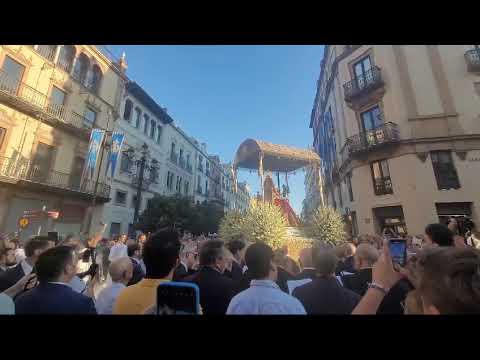 La Virgen de Los Reyes en su procesión de 2024(2)