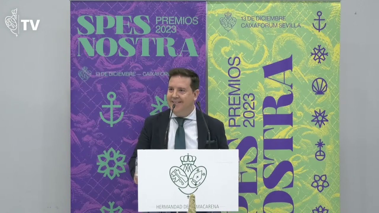 Presentación premios Spes Nostra 2023 - Hermandad de la Macarena