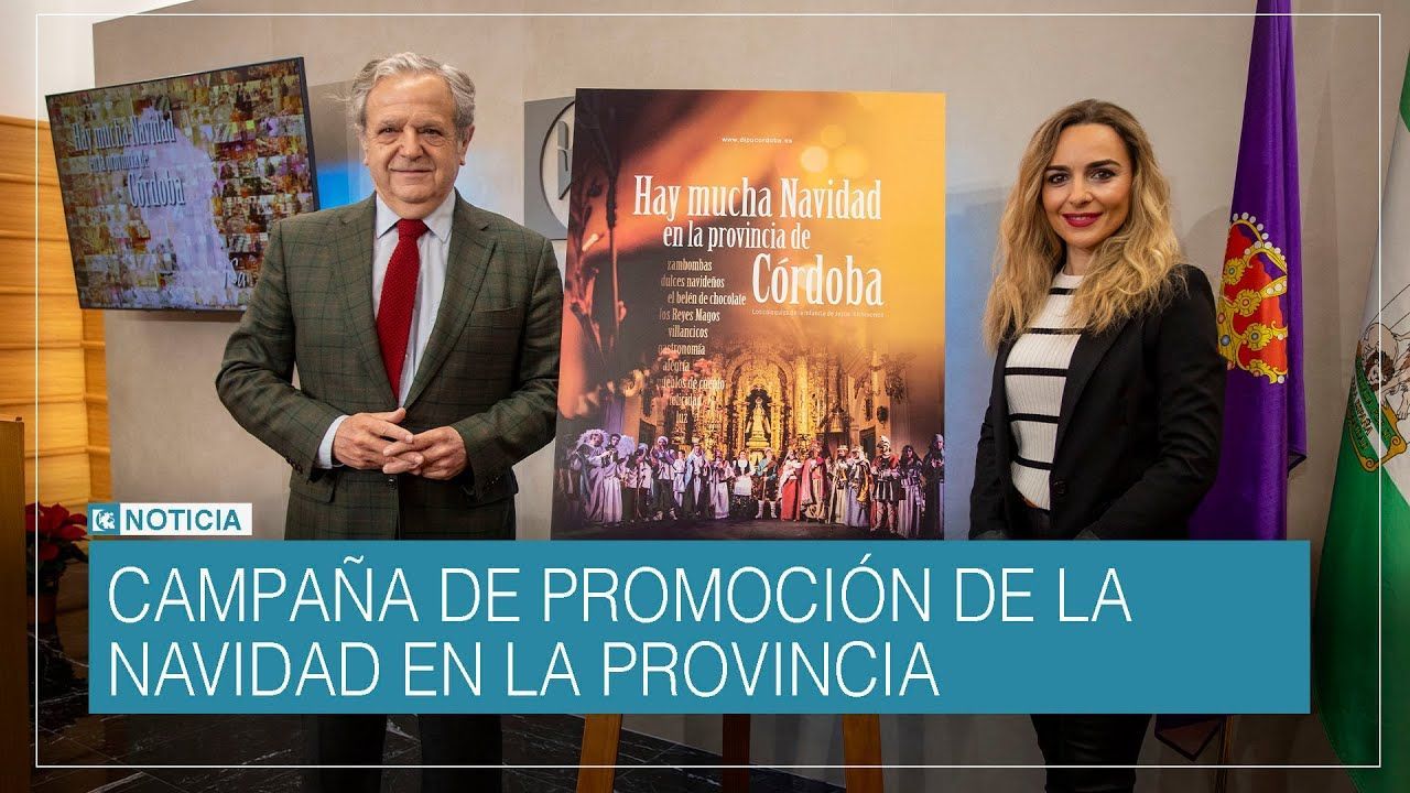 Presentación de campaña de promoción de la Navidad en la provincia