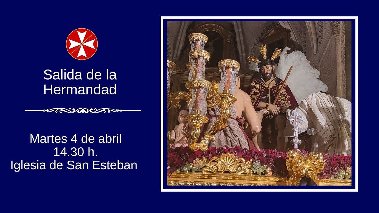 Salida de la Hermandad. Martes Santo 4 de abril de 2023
