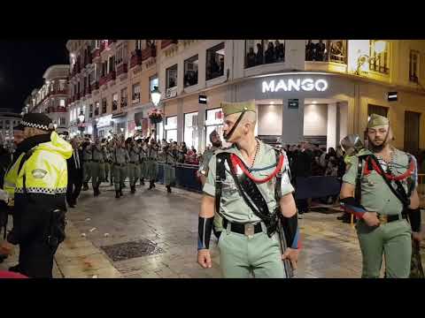 Cristo de Mena. Legión española. Semana Santa Málaga  2019