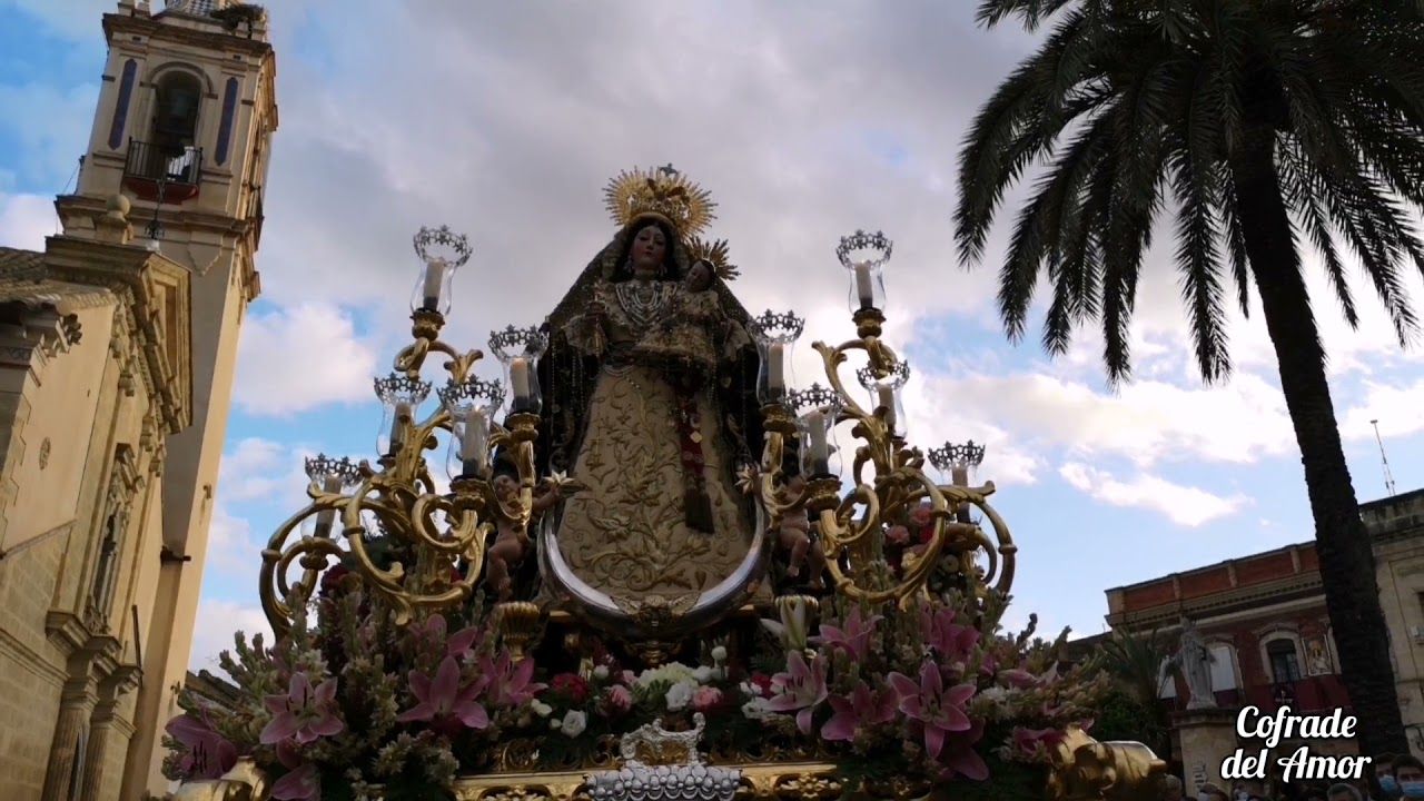 Procesión Virgen del Rosario (Patrona), Bornos octubre 2021