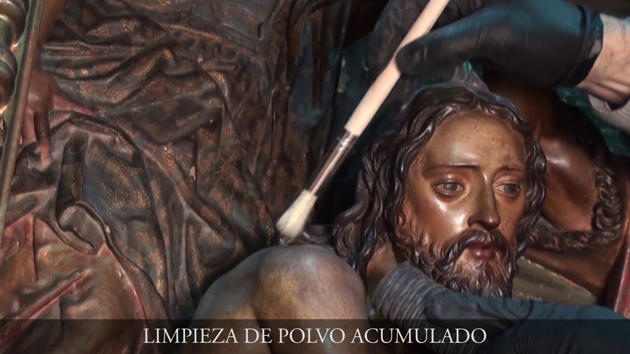 Restauración Retablo de San Juan Bautista (Iglesia de la Anunciación, Sevilla). Junio 2019